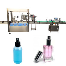 JB-PX4 Automatic Oil Shampoo Lotion Perfume Liquid Capping Filling Machine for Small Spray Bottle